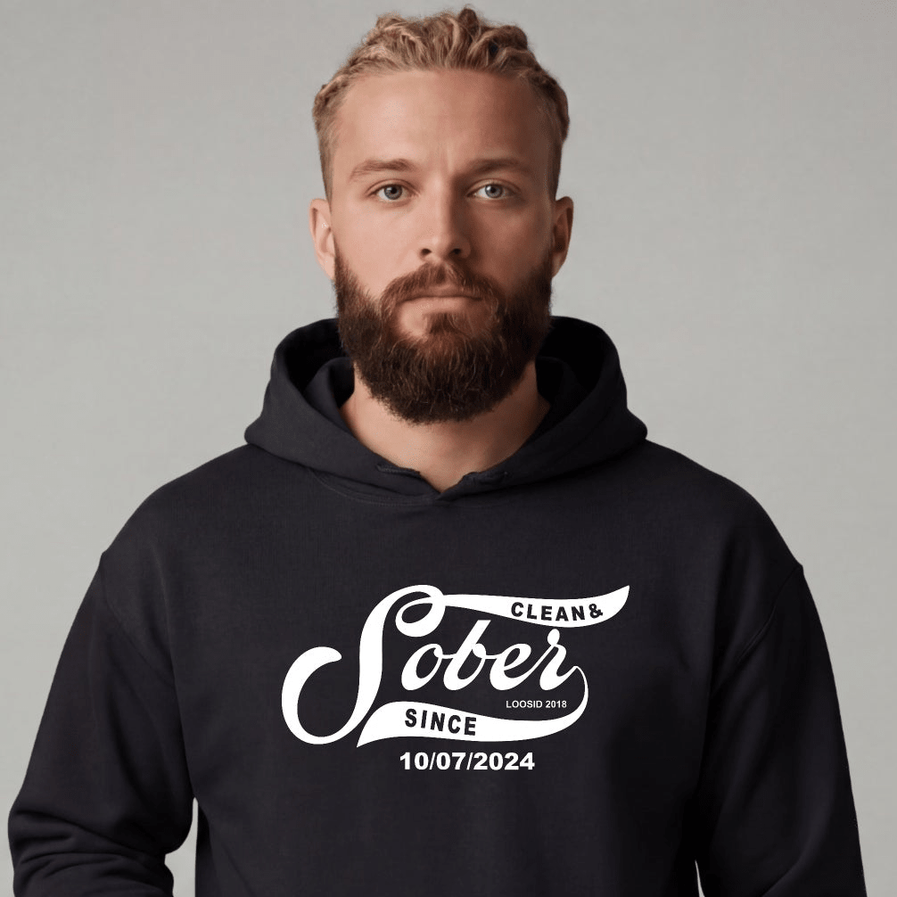 Recovery Hoodie | Men's Sober Since Hoodie