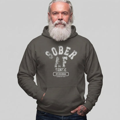 Recovery Hoodie | Men's Sober AF Hoodie