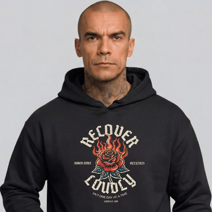 Recovery Hoodie | Men's Recover Loudly Hoodie
