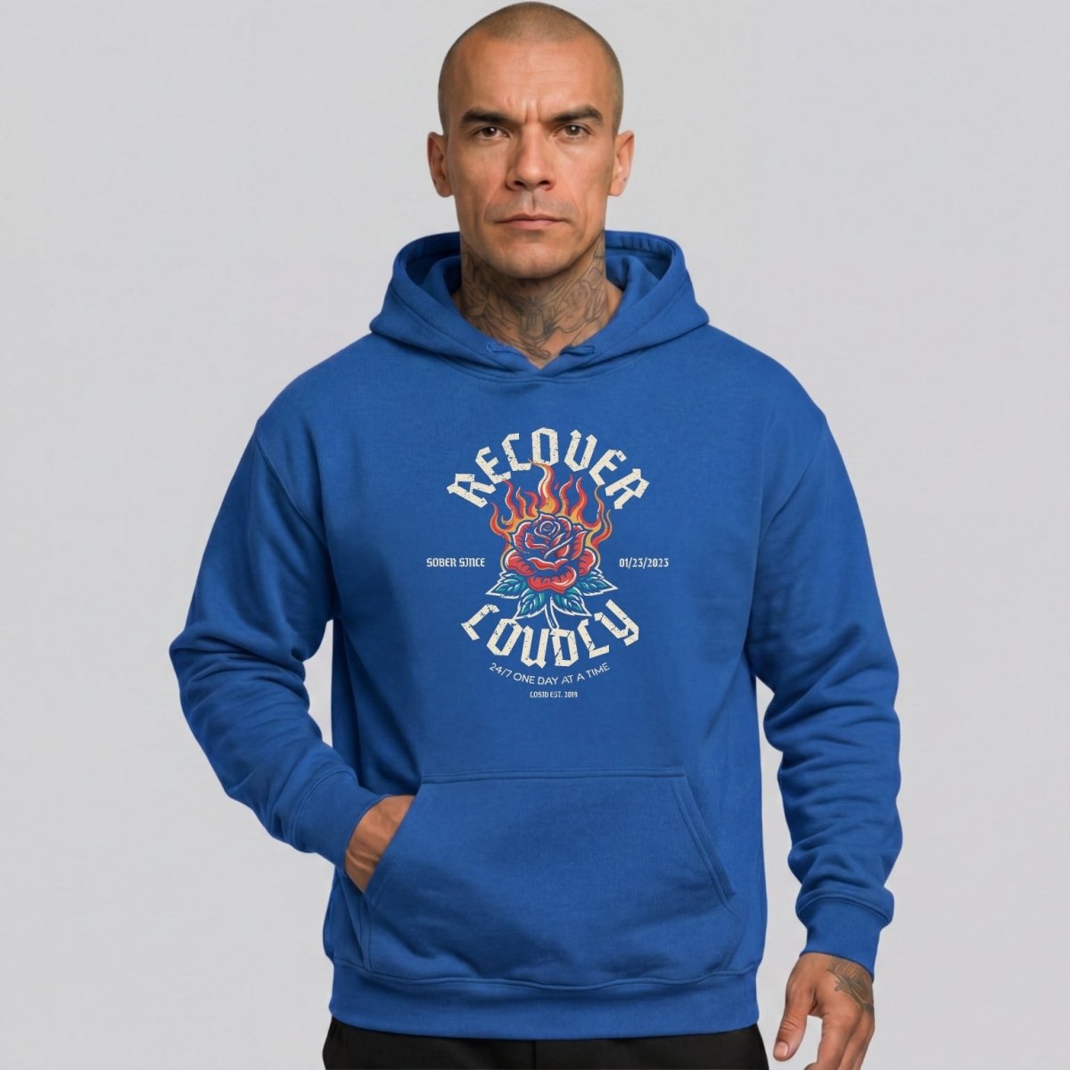 Recovery Hoodie | Men's Recover Loudly Hoodie