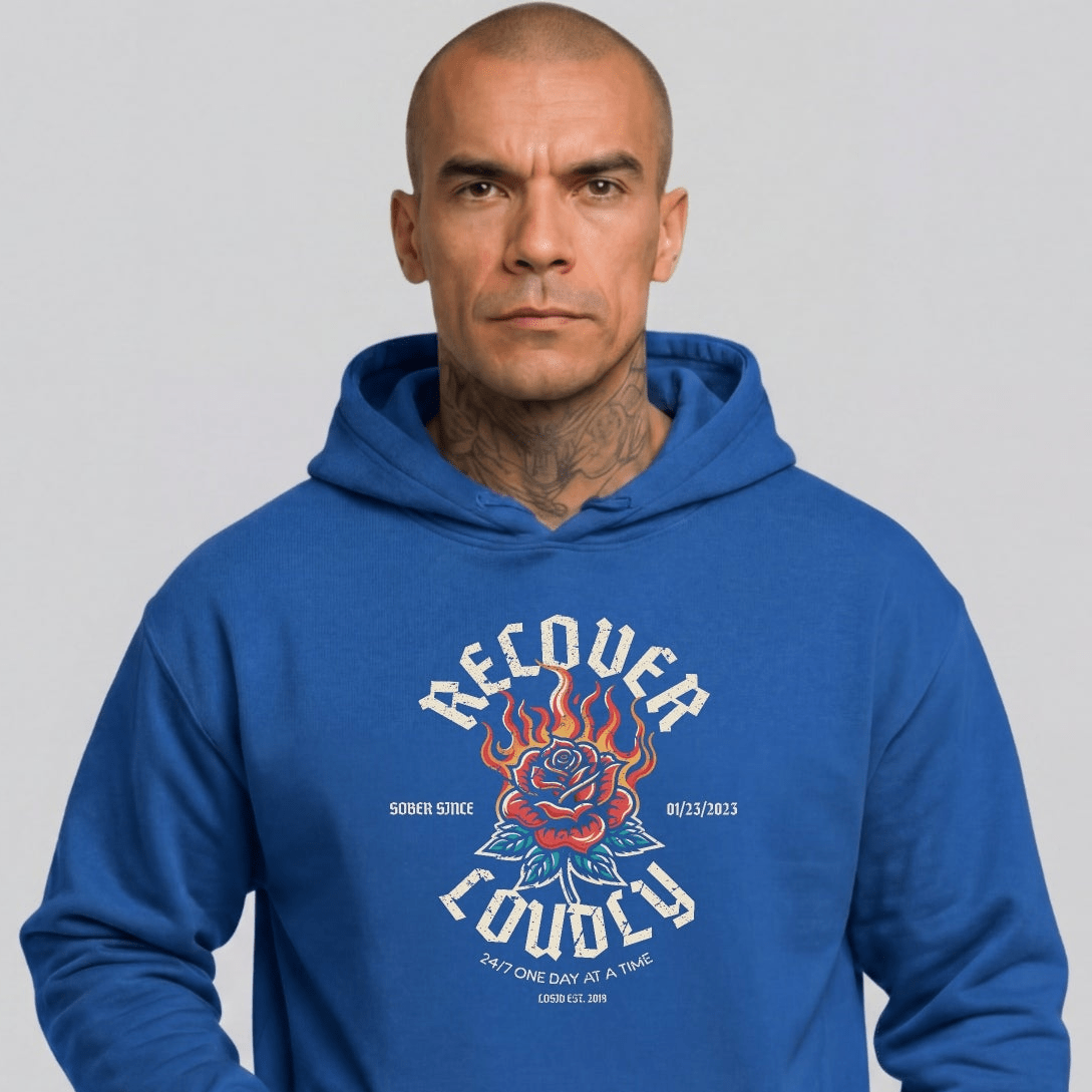 Recovery Hoodie | Men's Recover Loudly Hoodie