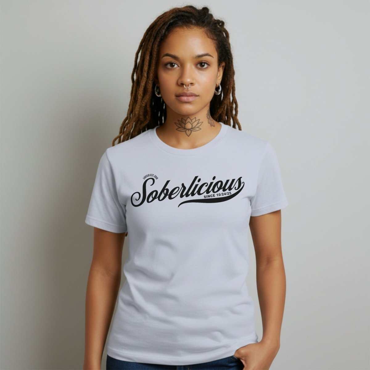 Soberlicious Sober T Shirt graphic detail (view 14)