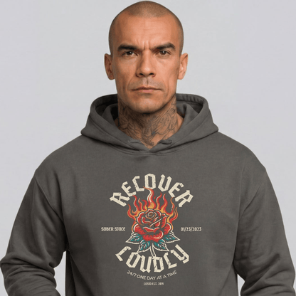 Recovery Hoodie | Men's Recover Loudly Hoodie
