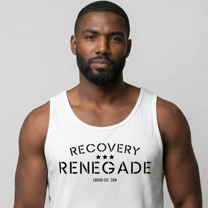 Recovery Renegade Sober Tank Top packaging detail (view 18)