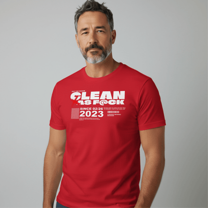 Recovery Year Men's Sobriety Sober T Shirt close-up view (view 22)