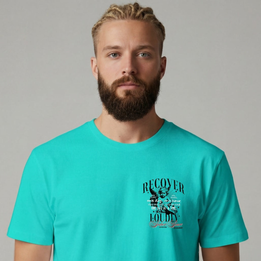 Recover Loudly Limited-Edition T-Shirt with Recovery Date