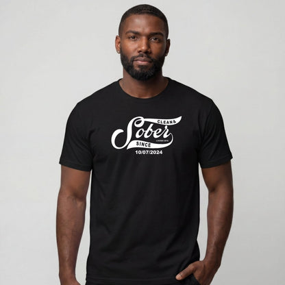 Sober T Shirt | Men's Sober Since Tee