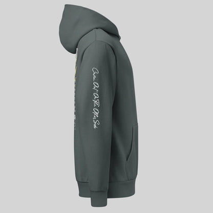 Navy Phoenix Reborn Recovery Hoodie ULTRA Premium Garment Dyed Recovery Hoodie side view (view 6)