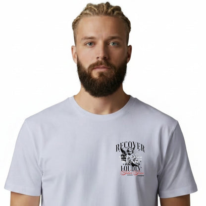 Recover Loudly Limited-Edition T-Shirt with Recovery Date