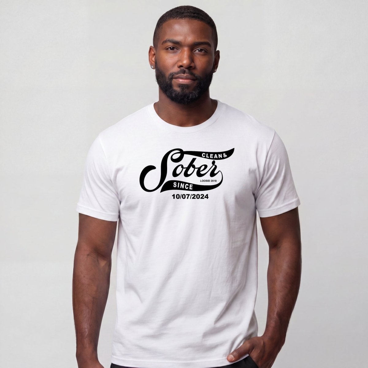 Sober T Shirt | Men's Sober Since Tee