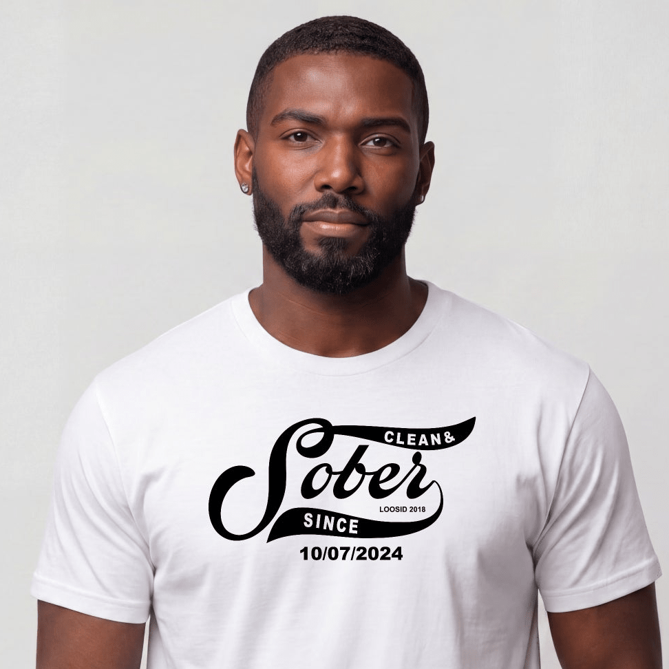 Sober T Shirt | Men's Sober Since Tee