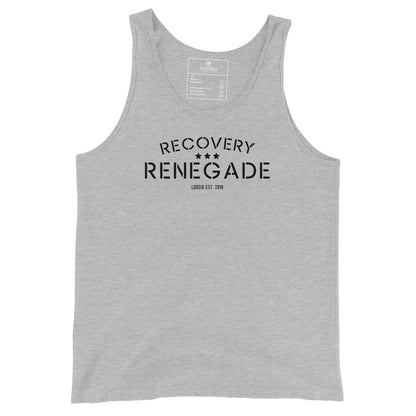 Recovery Renegade Sober Tank Top graphic detail (view 14)