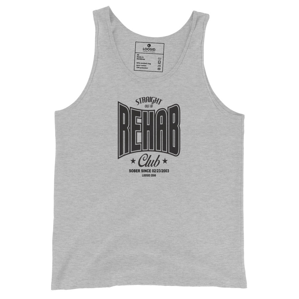 Rehab Sober Tank Top packaging detail (view 8)