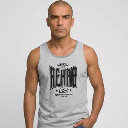 Rehab Sober Tank Top product photo (view 10)