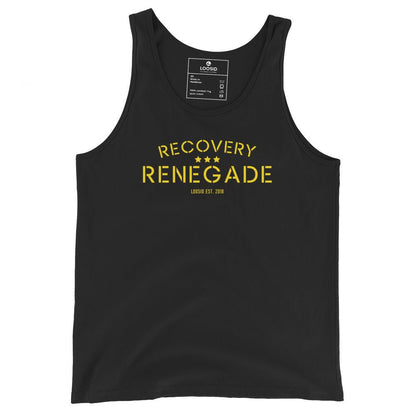 Recovery Renegade Sober Tank Top lifestyle view (view 5)
