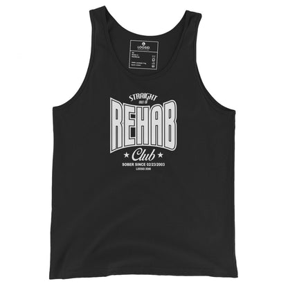 Rehab Sober Tank Top graphic detail (view 14)