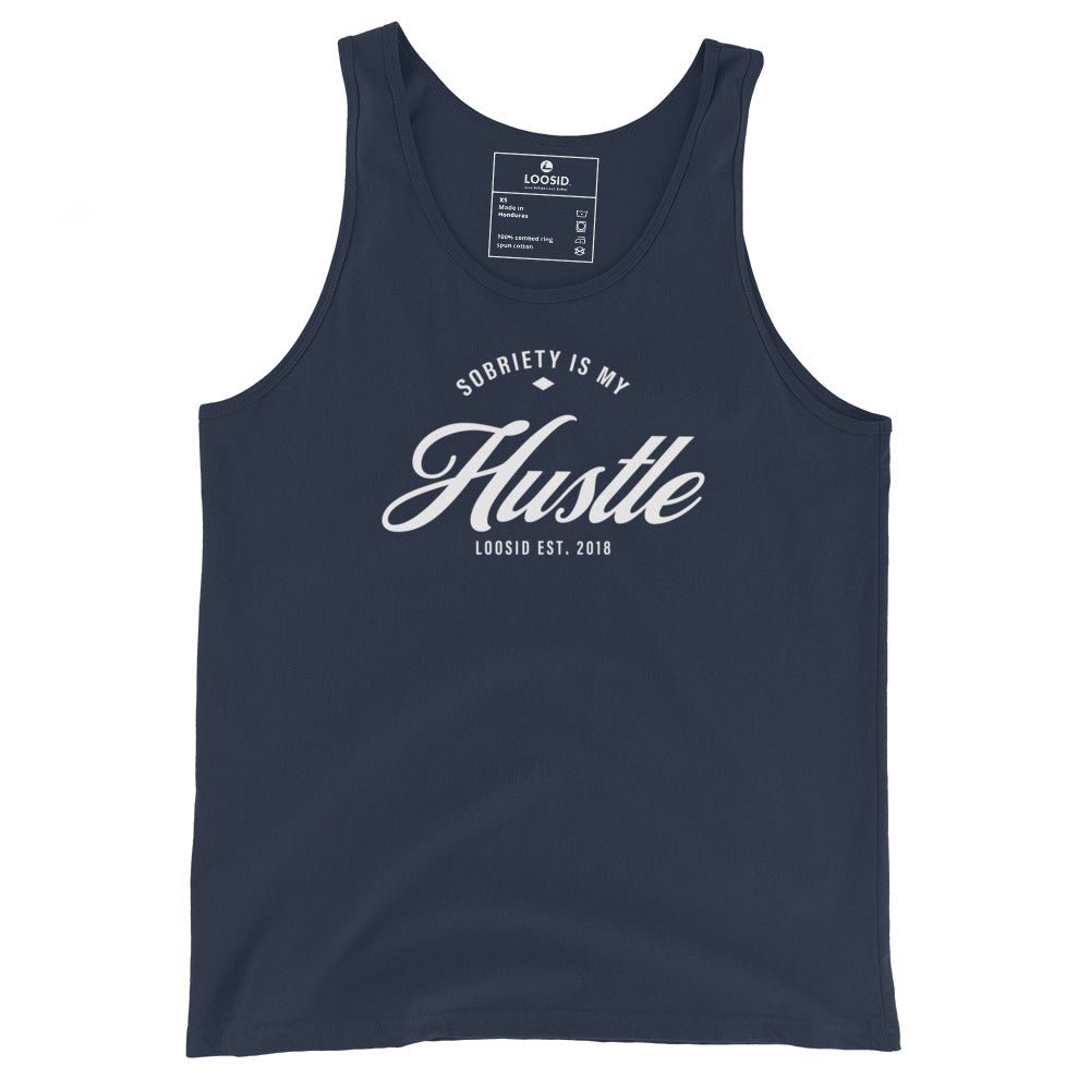 Sobriety is My Hustle Sober Tank Top packaging detail (view 8)