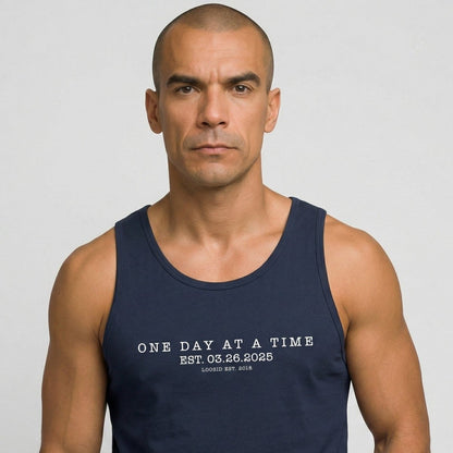 One Day At a Time Sober Tank Top side view (view 6)