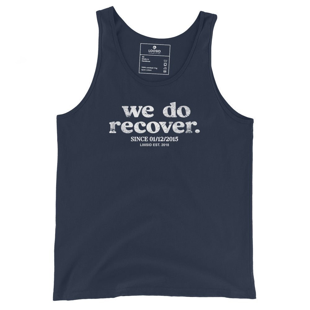 We Do Recover Sober Tank Top packaging detail (view 8)