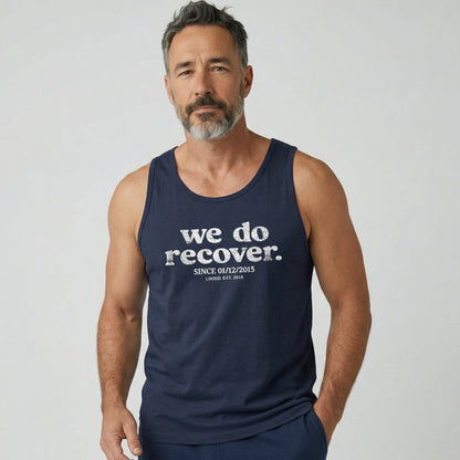 We Do Recover Sober Tank Top product photo (view 10)