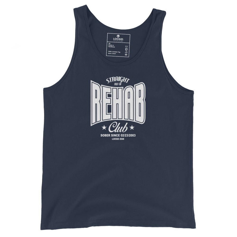 Rehab Sober Tank Top back view (view 17)