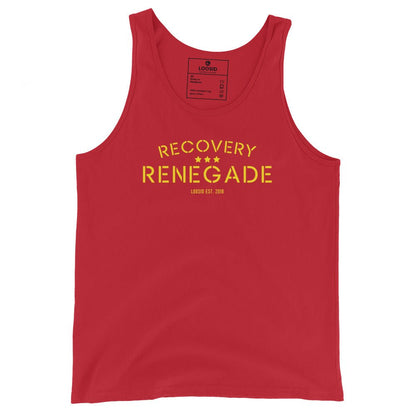 Recovery Renegade Sober Tank Top packaging detail (view 8)