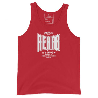 Rehab Sober Tank Top flat lay styled image (view 3)