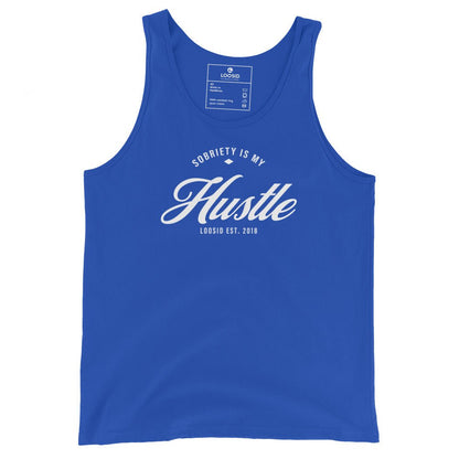 Sobriety is My Hustle Sober Tank Top featuring the design (view 11)