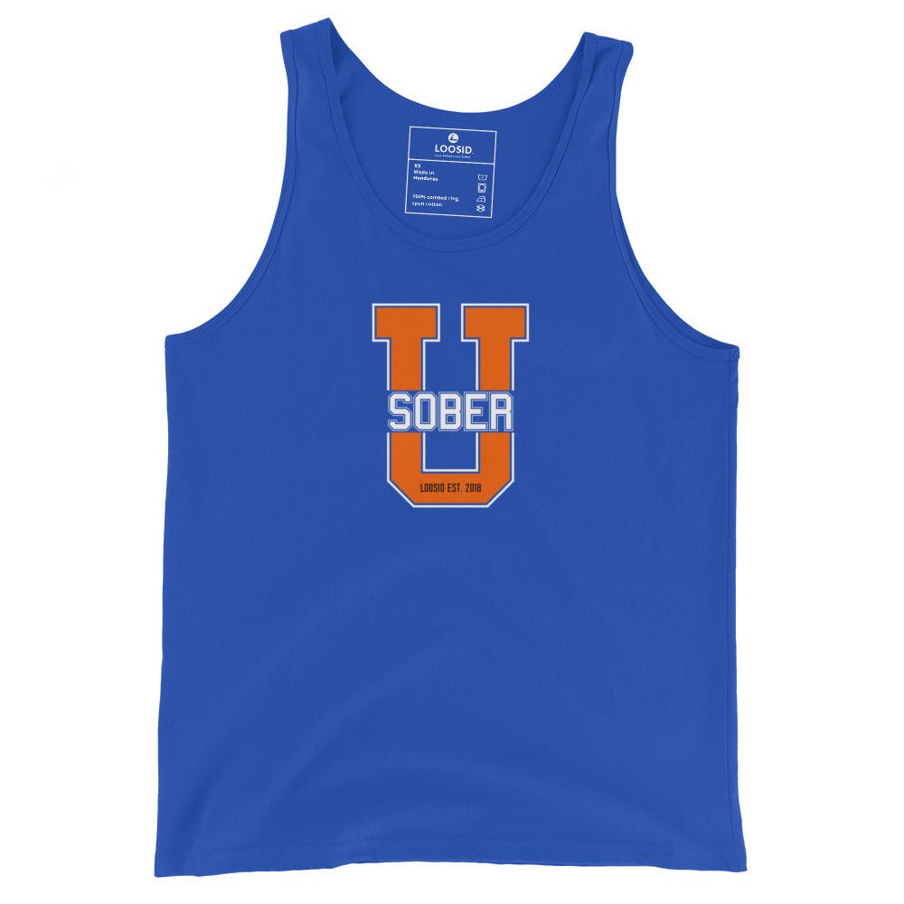Big U Sober Sober Tank Top packaging detail (view 8)