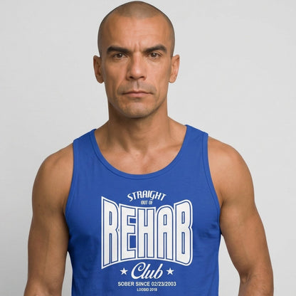 Rehab Sober Tank Top side view (view 6)
