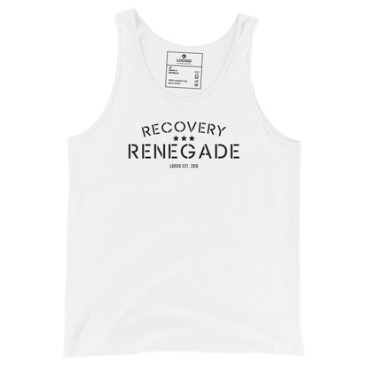 Recovery Renegade Sober Tank Top back view (view 17)