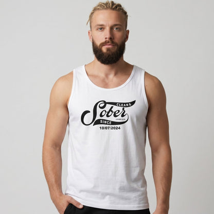 Sober Since Sober Tank Top fit detail (view 19)