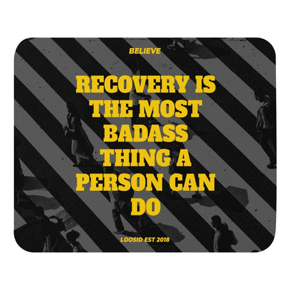 Recovery Bdass Recovery Mouse Pad graphic detail (view 4)