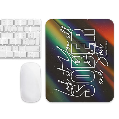 Look At You Recovery Mouse Pad graphic detail (view 4)