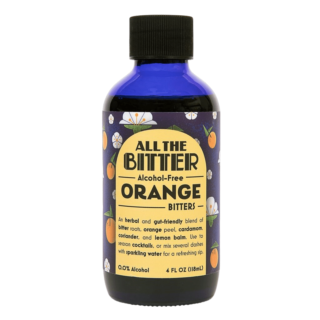 Orange Bitters Sobriety Gift close-up view (view 2)