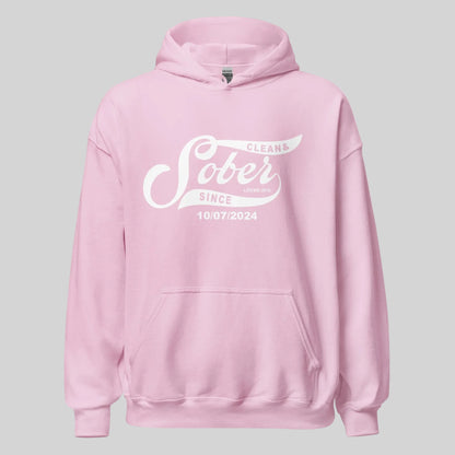 Sober Since Recovery Hoodie packaging detail (view 48)