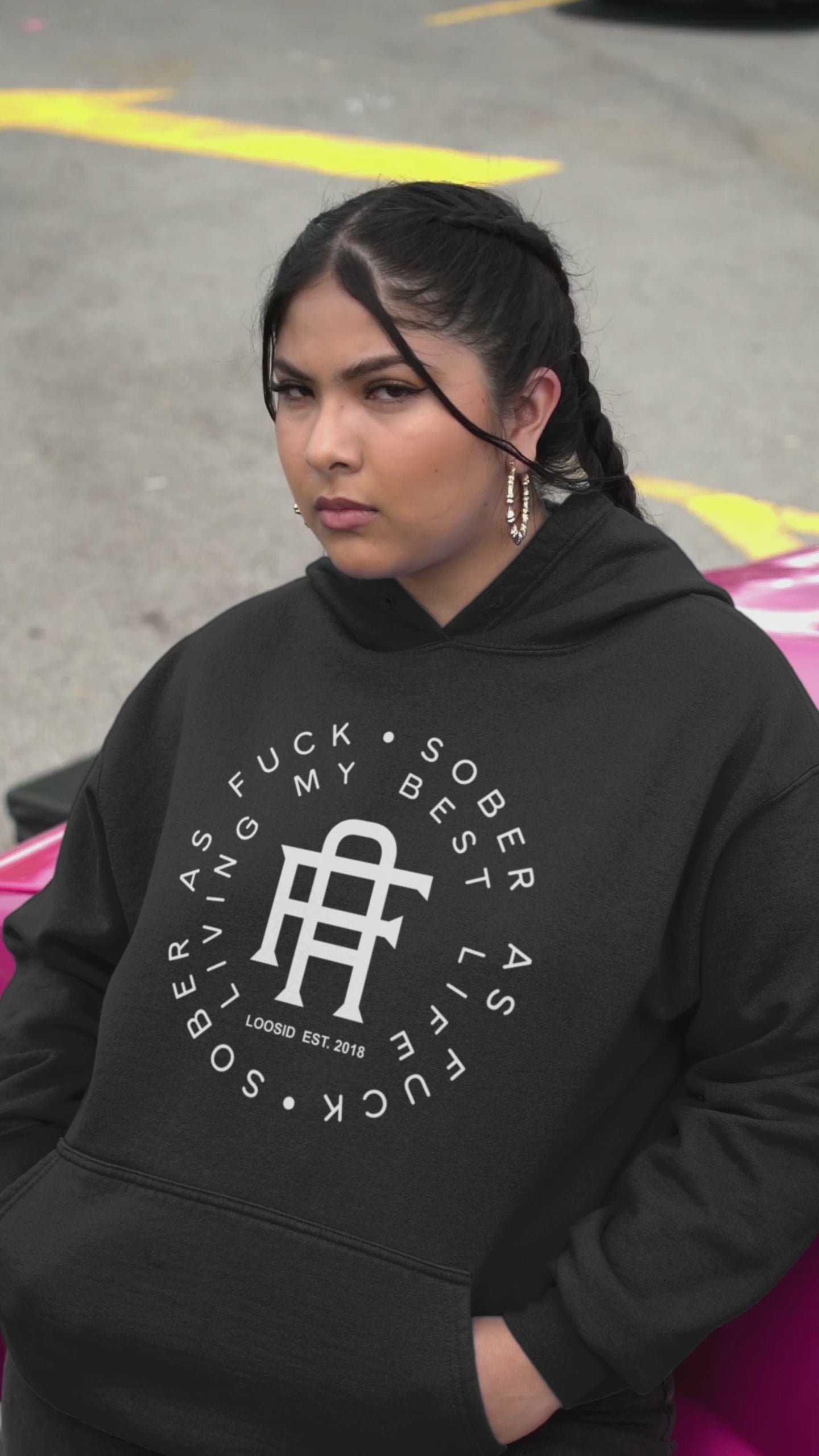 Living My Best Life Women's Recovery Hoodie
