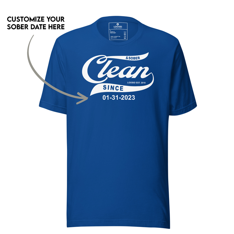 sober t shirt premium cotton fabric for comfort