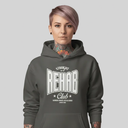 Rehab Recovery Hoodie featuring the design (view 31)