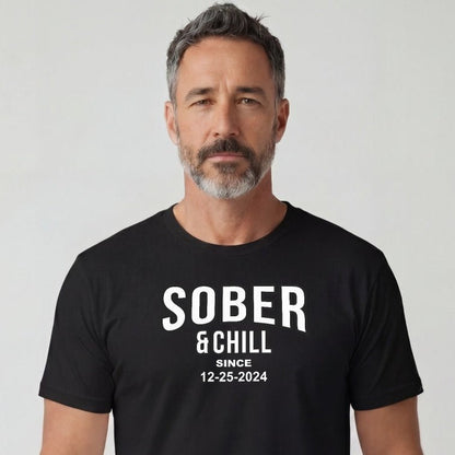 Sober T Shirt | Men's Sober and Chill Tee