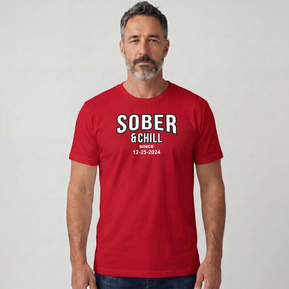 Sober T Shirt | Men's Sober and Chill Tee