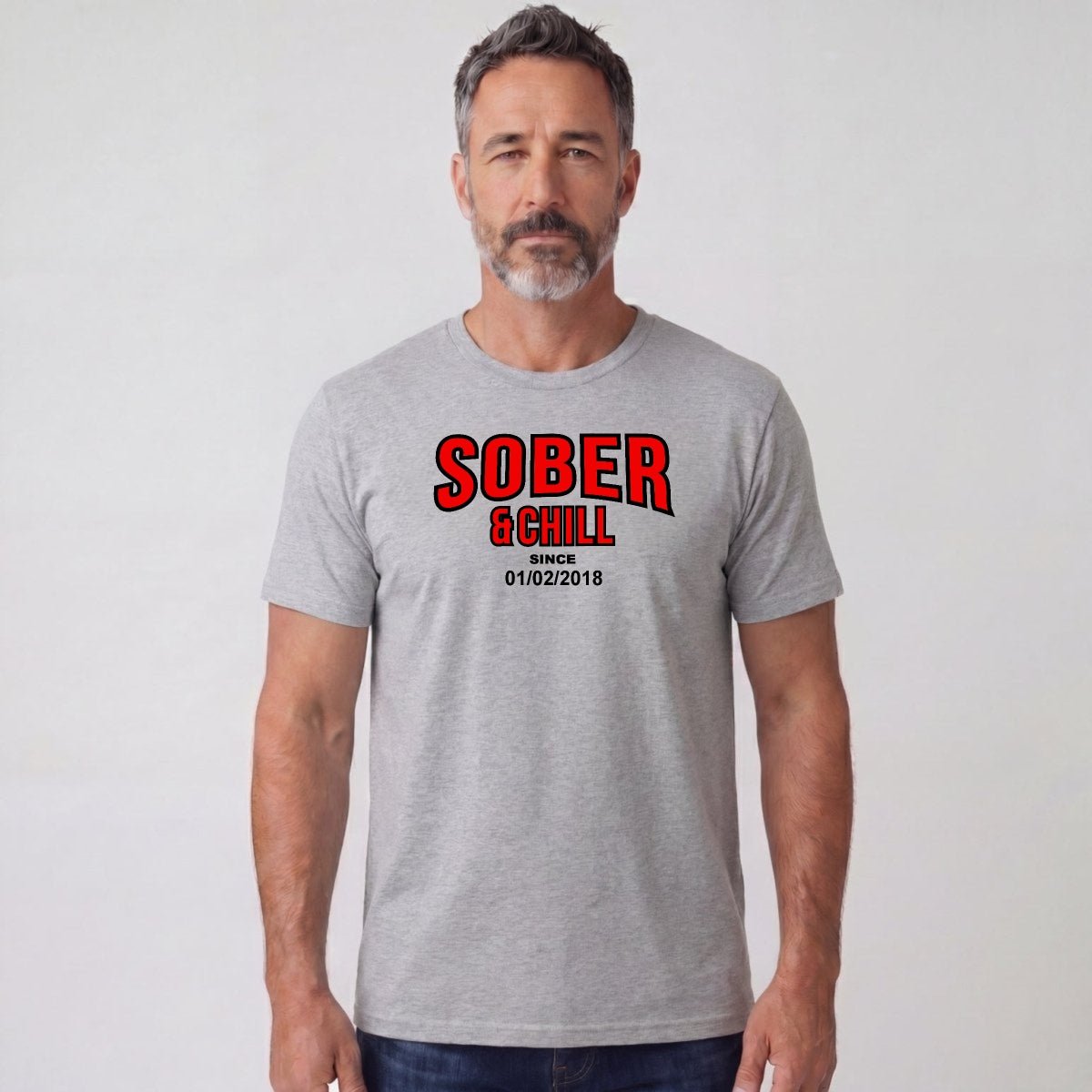 Sober T Shirt | Men's Sober and Chill Tee