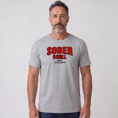 Sober T Shirt | Men's Sober and Chill Tee