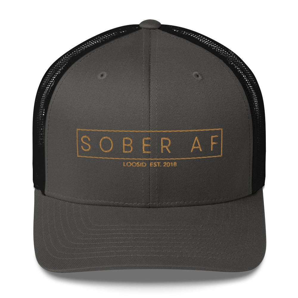 Sober AF Sober Hat graphic detail (view 4)