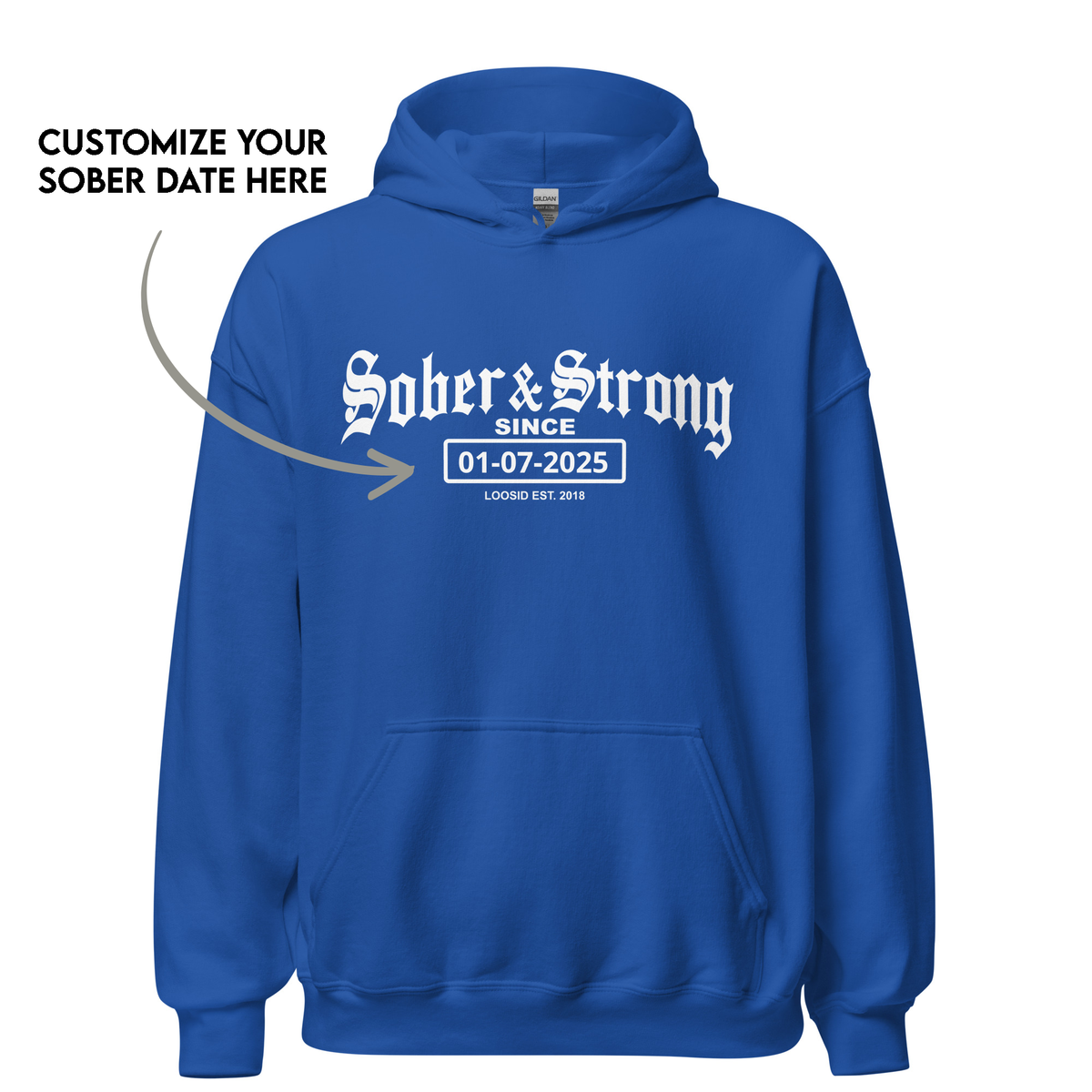 Stylish Recovery Hoodie designed for everyday wear