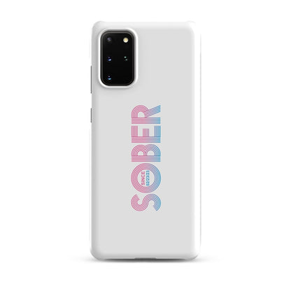 Sober Since Snap Recovery Phone Case lifestyle view (view 5)