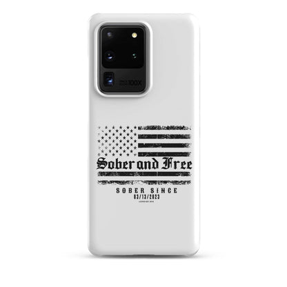 Sober & Free Snap Recovery Phone Case side view (view 6)