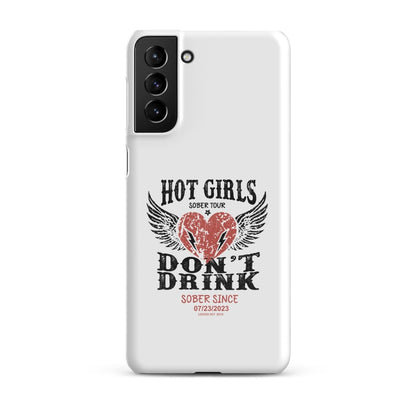Hot Girls Don't Drink Snap Recovery Phone Case product photo (view 10)