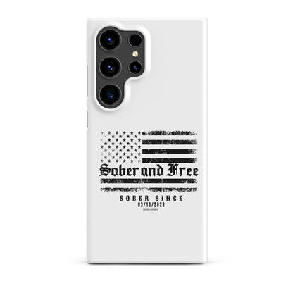 Sober & Free Snap Recovery Phone Case product photo (view 20)
