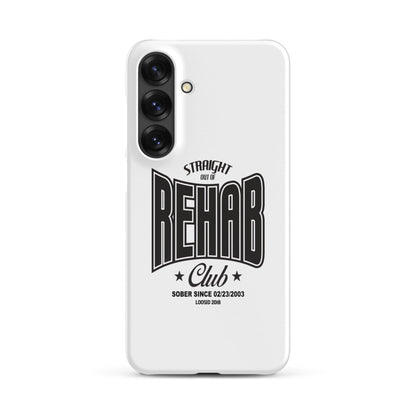 Straight Out of Rehab Snap Recovery Phone Case close-up view (view 22)